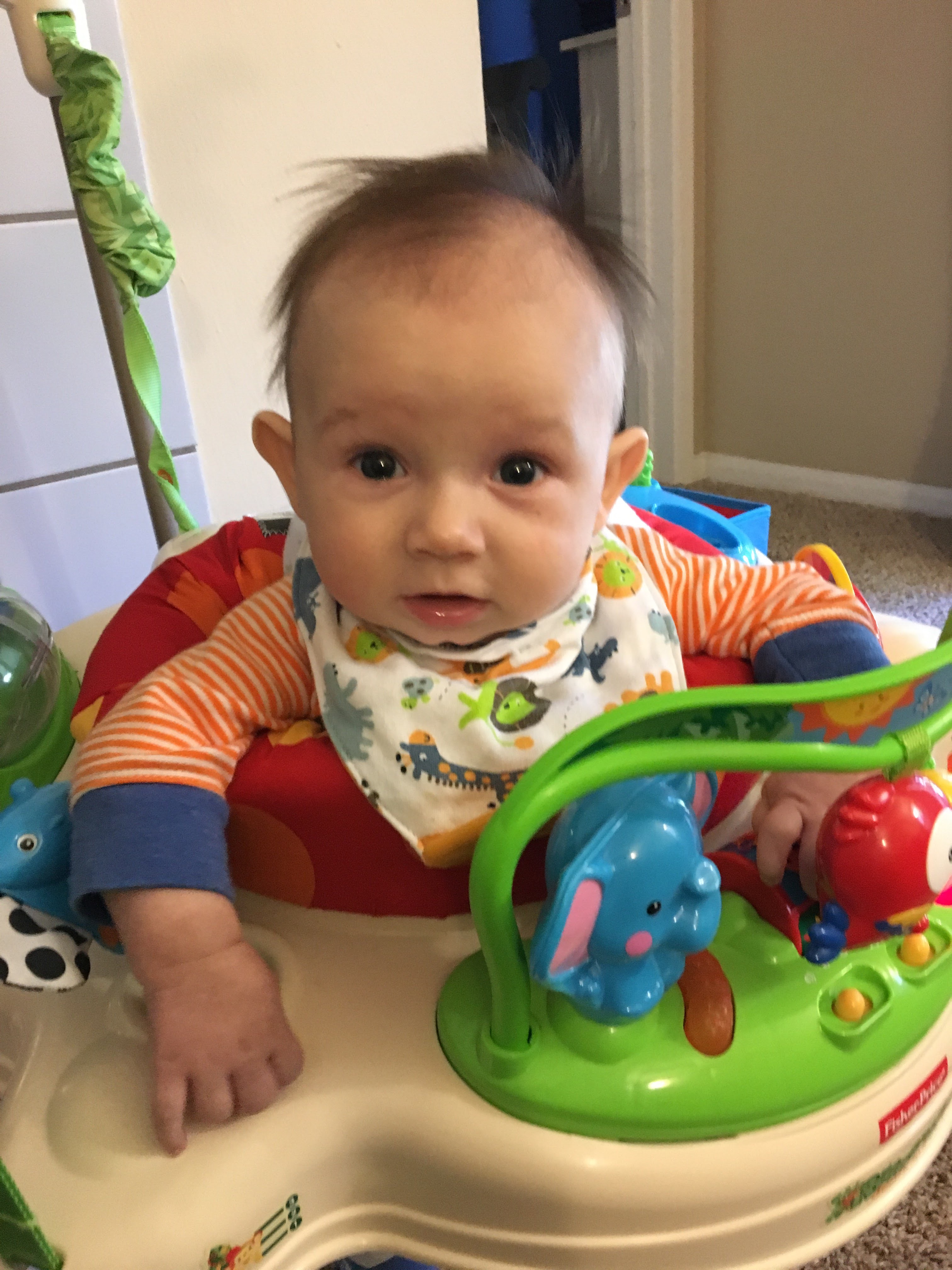 jumperoo for 3 month old